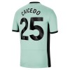 Camiseta de fútbol Chelsea Caicedo 25 Tercera Equipación 23-24 - Hombre